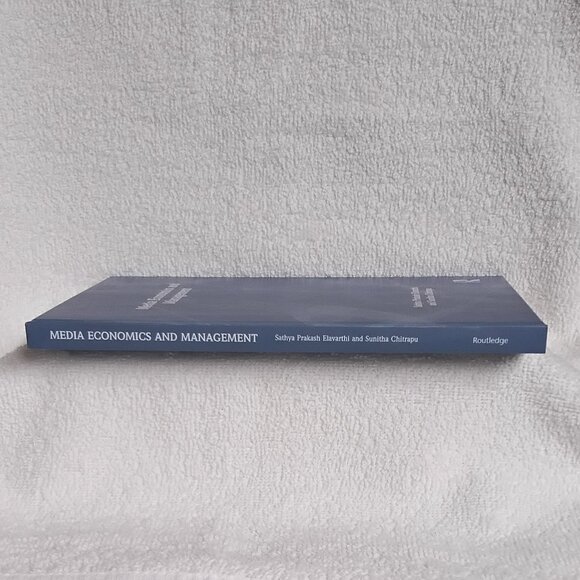 New 'Media Economics and Management' Routledge Hardcover Textbook!! - Picture 4 of 4